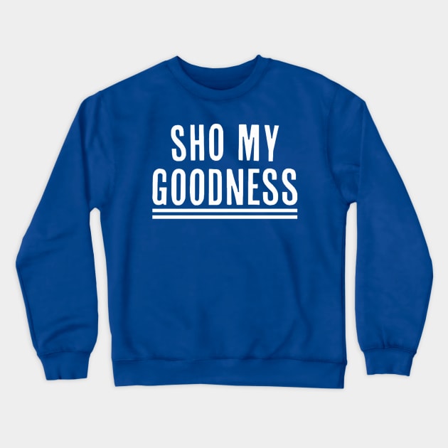 Shohei Ohtani Sho My Goodness LA Crewneck Sweatshirt by lavonneroberson